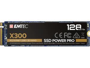 Εσωτερικός Σκληρός Δίσκος Emtec SSD M2 Nvme X300 128GB Intern